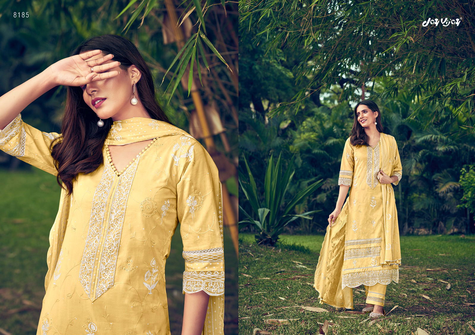 Jiyana Vol 2 By Jay Vijay Cotton Salwar Suit Catalog